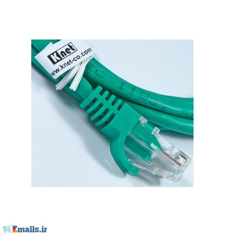 کابل شبکه پچ کورد کی-نت 50 سانتی متری کت 5 ای Knet CAT5e UTP Network Patch Cord 50cm